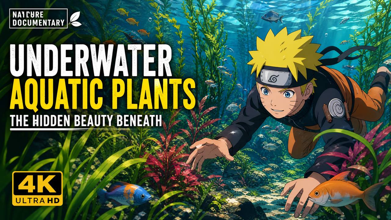 芒果视频植物视频教程-水下水生植物生态视频演示